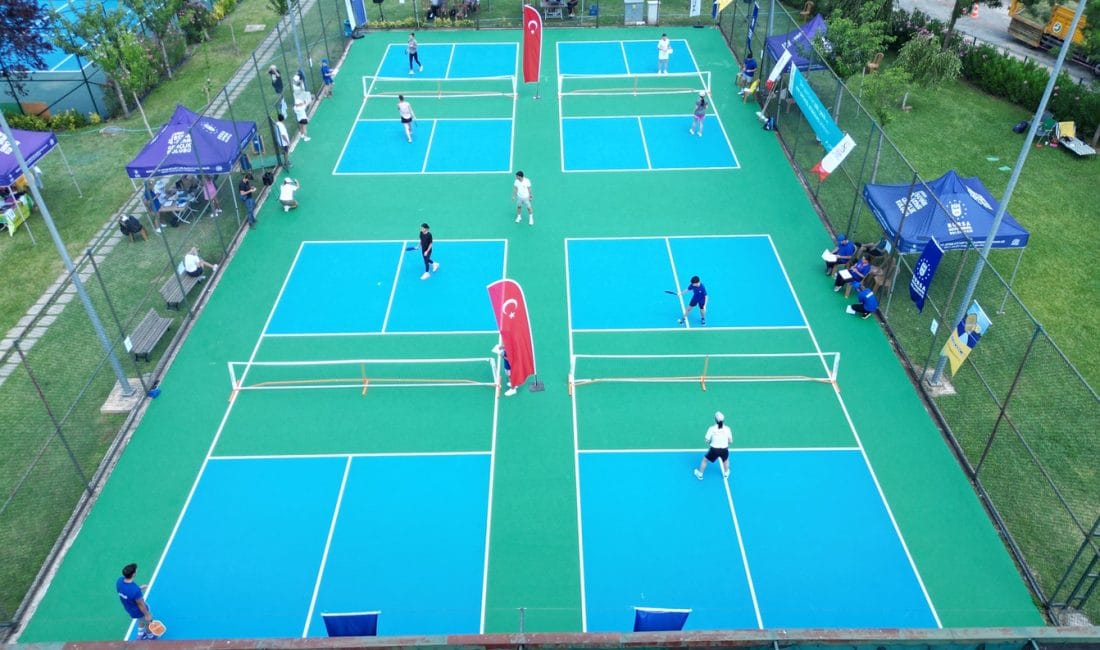 İlk kez düzenlenen Türkiye Pickleball Şampiyonası, 13-15 Haziran’da Mihraplı Kortları’nda