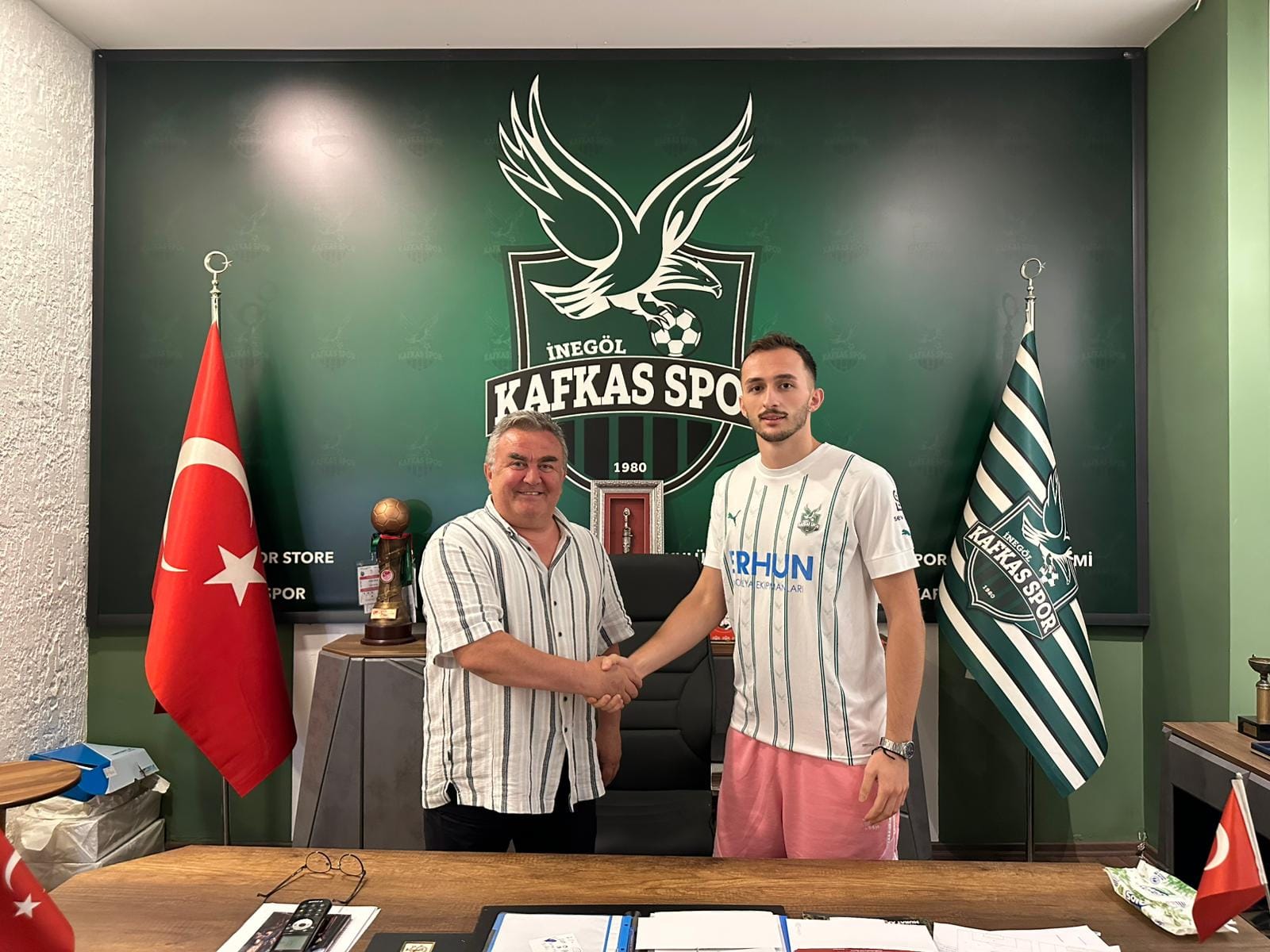 Kafkasspor, 2002 doğumlu genç kaleci Hüseyin Genç’i kadrosuna kattı. Transferde