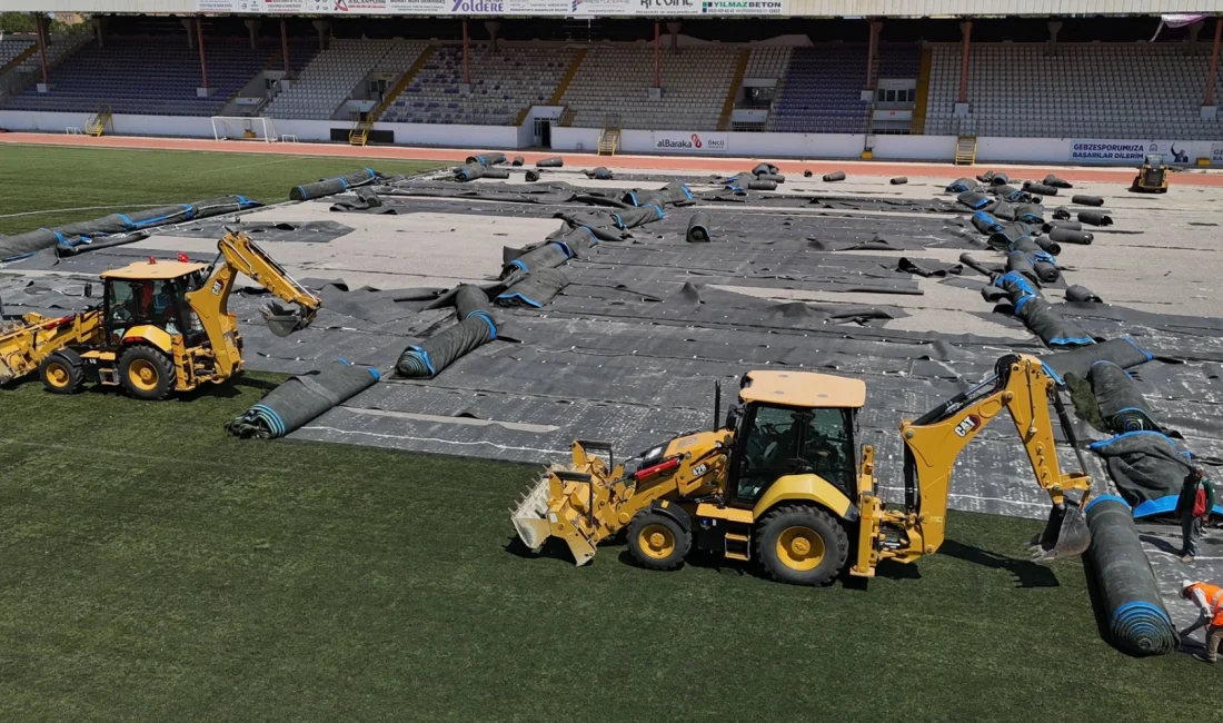 Gebzespor’un iç saha maçlarını oynadığı Alaettin Kurt Stadyumu, profesyonel lig