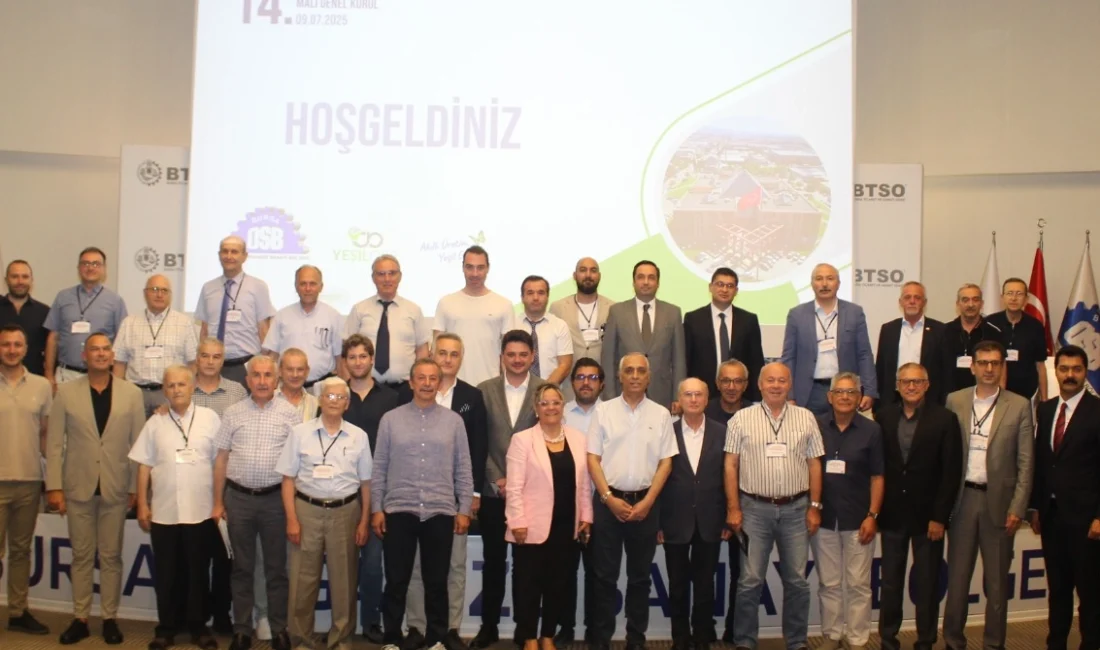 Bursa Organize Sanayi Bölgesi’nin 14. Genel Kurulu’nda 2024 yılı hesapları