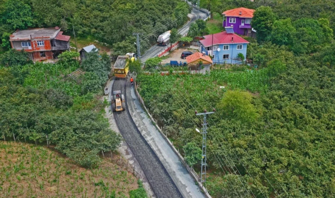 Ordu Ünye Denizbükü Mahallesinde asfalt sevinci Ordu Büyükşehir Belediyesi Ünye ilçesi Denizbükü Mahallesi’nde hayata geçirdiği asfalt