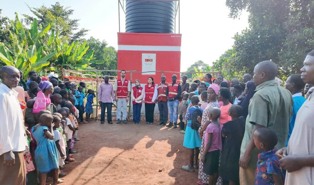 Türk Kızılay, Uganda’da güneş enerjili 10 su kuyusu açarak 50