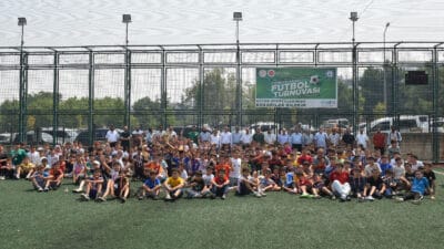 Yıldırım Belediyesi ve İlçe Müftülüğü iş birliğiyle düzenlenen futbol ve