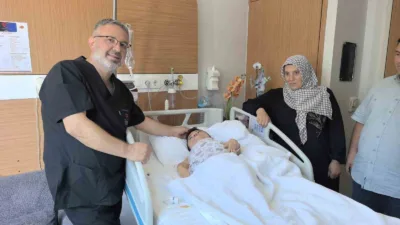 Bursa’nın İnegöl ilçesinde karın ağrısı şikayetiyle gittiği hastanede girdiği operasyonda