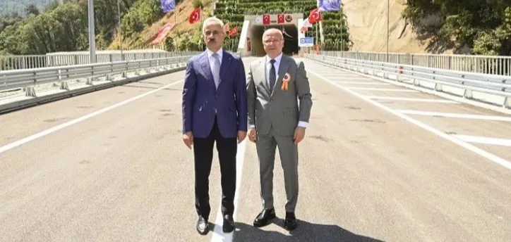 Bakan Uraloğlu’nun Doğancı Tüneli açılışı kapsamında Bursa’ya yaptığı ziyaret, ulaşım