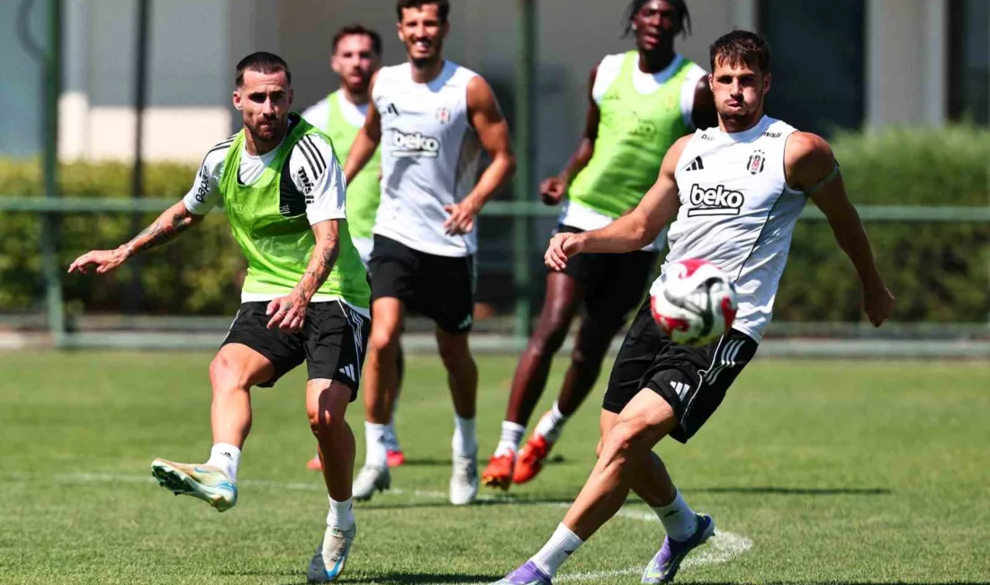 Beşiktaş, St. Patrick’s maçı hazırlıklarını sürdürdü Beşiktaş, UEFA Konferans Ligi 3. eleme turunda deplasmanda St. Patrick’s