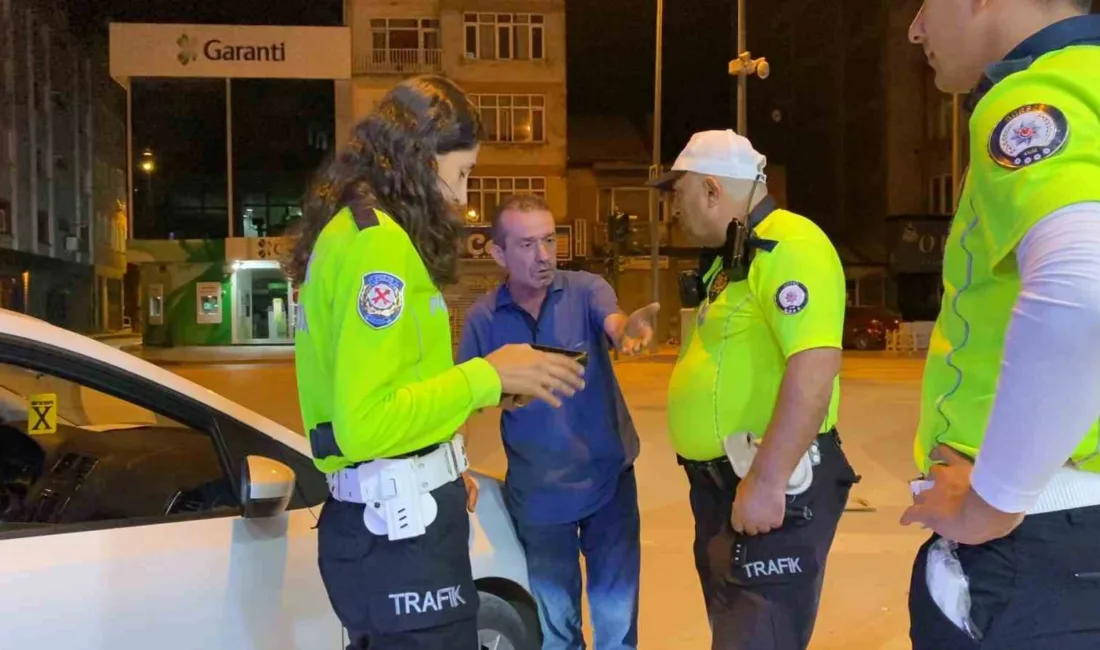 Bursa’nın İnegöl ilçesinde aracını yol ortasına bırakıp çorba içmeye giden