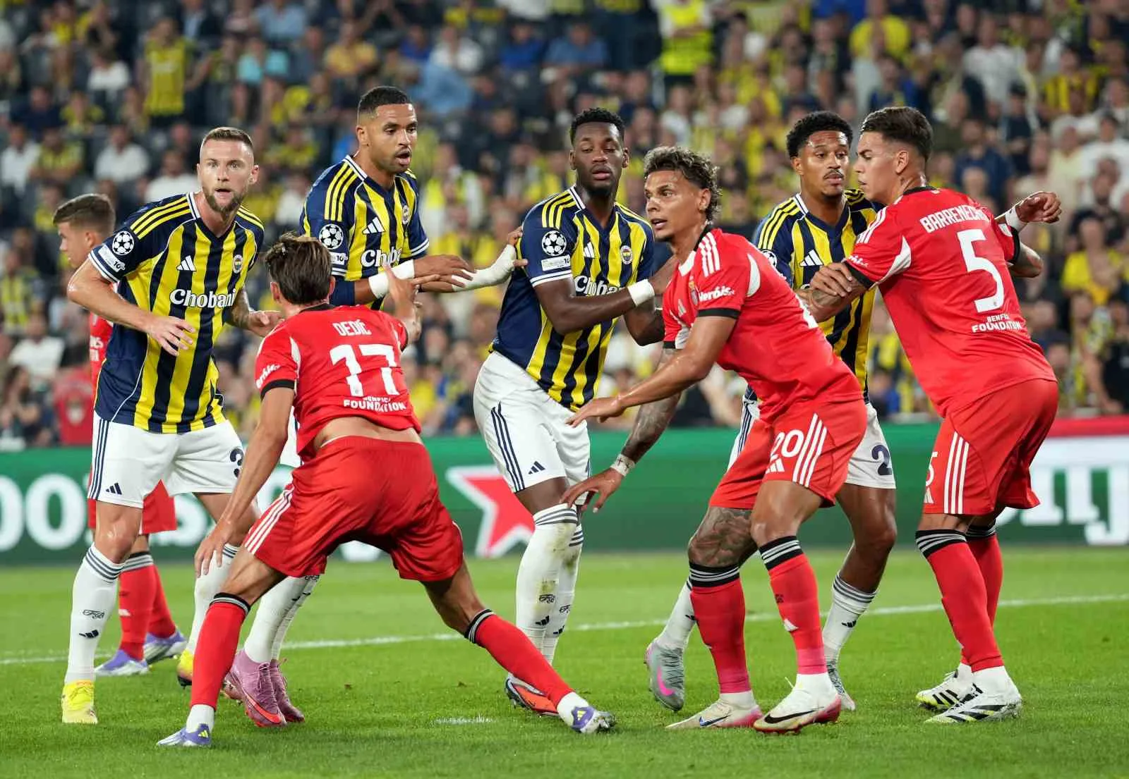 0-0’ın rövanşında TSİ 22.00’de Estadio da Luz’da sahne. Fenerbahçe kazanırsa