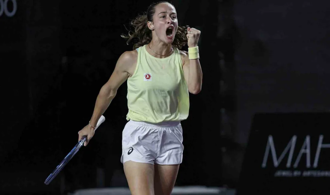Zeynep Sönmez, Amerika Açık’ta bir üst tura yükseldi Milli tenisçi Zeynep Sönmez, Amerika Açık Grand Slam Tenis Turnuvası