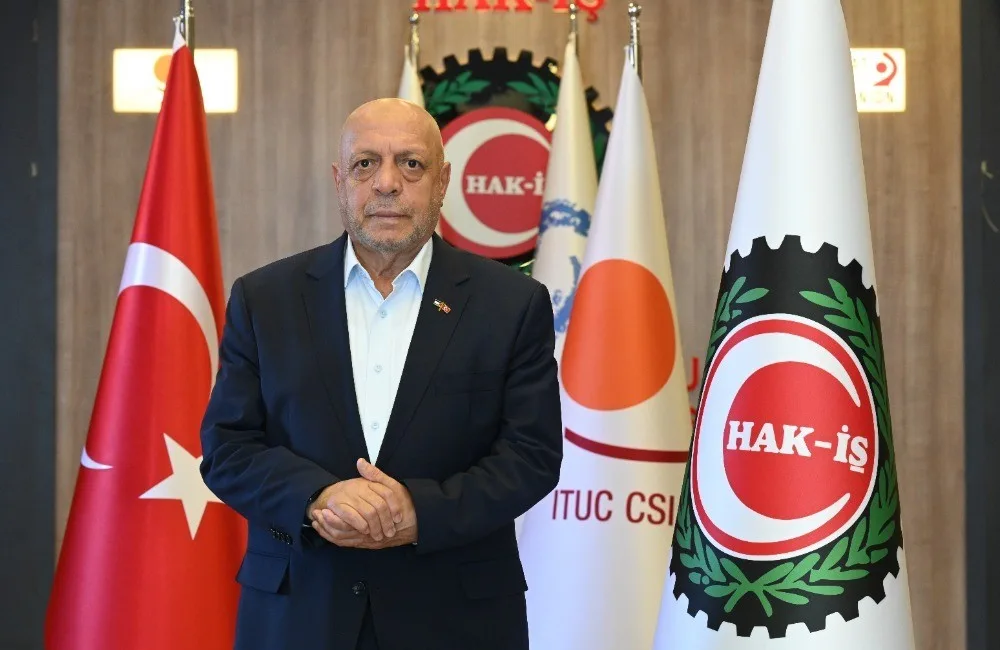 HAK-İŞ Genel Başkanı Mahmut Arslan, 12 Eylül’ün 45’inci yıl dönümünde