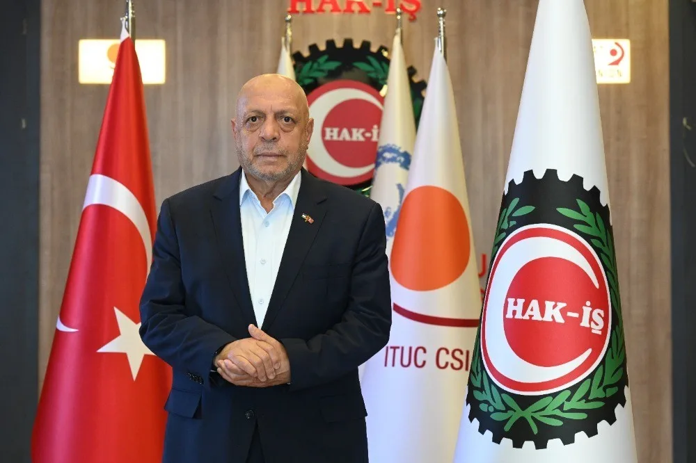 HAK-İŞ Genel Başkanı Mahmut Arslan, 12 Eylül’ün 45’inci yıl dönümünde