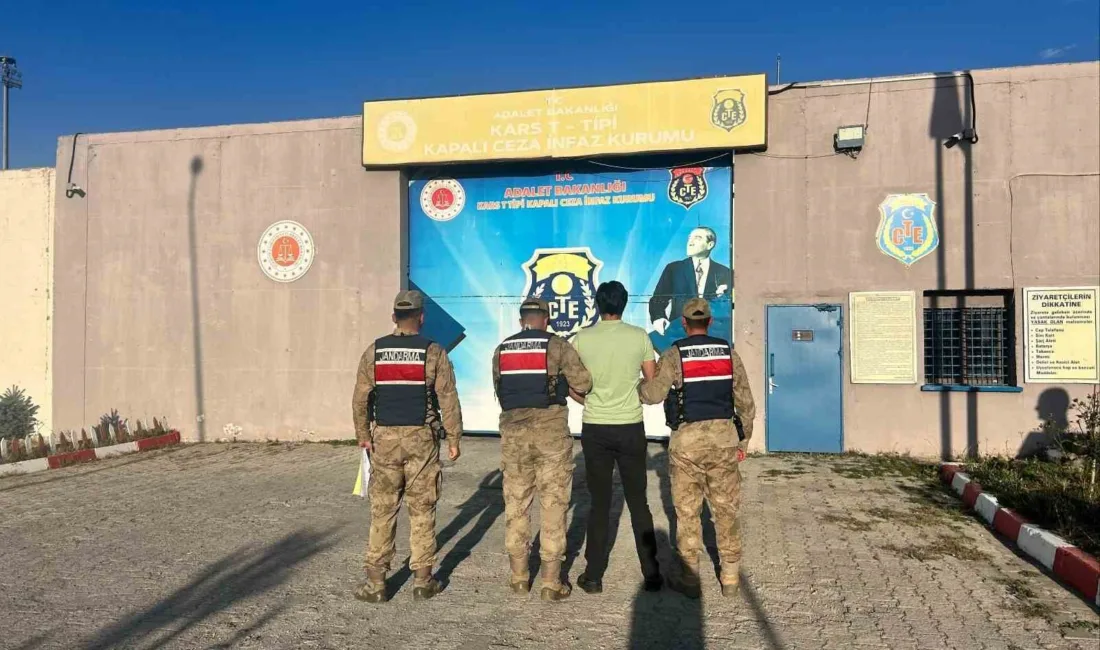 Kars’ta hakkında “silahla tehdit” suçundan arama kararı bulunan bir kişi