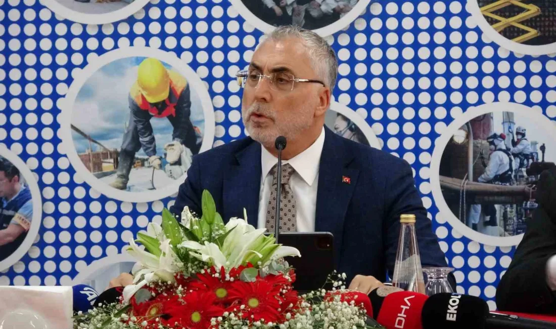 Çalışma ve Sosyal Güvenlik Bakanı Vedat Işıkhan, Burdur’da yaptığı konuşmada