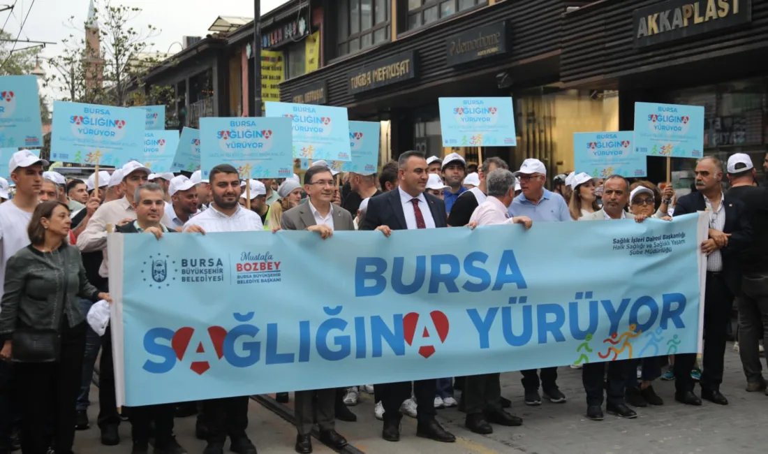 Bursa Büyükşehir Belediyesi, ‘Halk Sağlığı Haftası’ çerçevesinde düzenlediği “Bursa Sağlığına