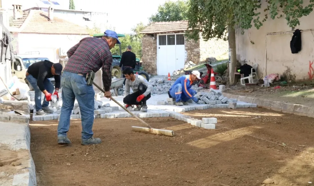Aydın’ın Yenipazar ilçesinde alt yapıdan parklara, yol düzenlemelerinden sosyal tesislere