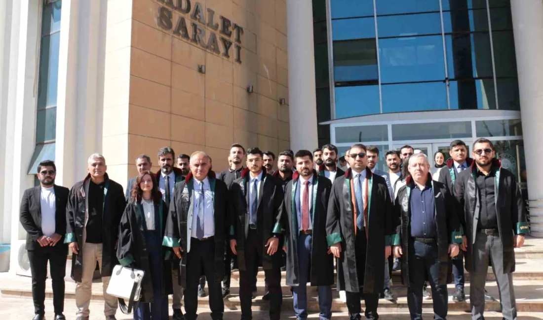 Şırnak Barosu Genç Avukatlar Meclisi üyeleri, CMK ücret tarifesinin avukatlık