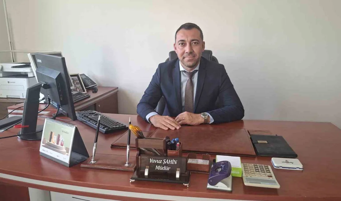Simav Vergi Dairesi Müdür Yardımcısı olarak görev yapan Yavuz Şahin,