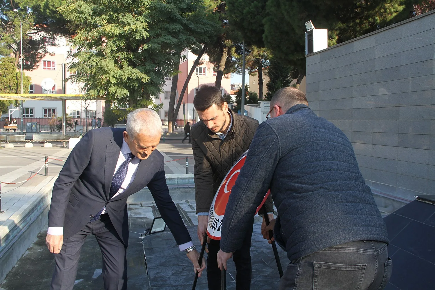 Manisa’nın Kula ilçesinde 19 Ekim Muhtarlar Günü, düzenlenen tören ve
