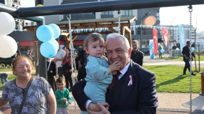 Nilüfer Belediyesi tarafından Balkan Mahallesi’ne kazandırılan 8 bin 50 metrekarelik