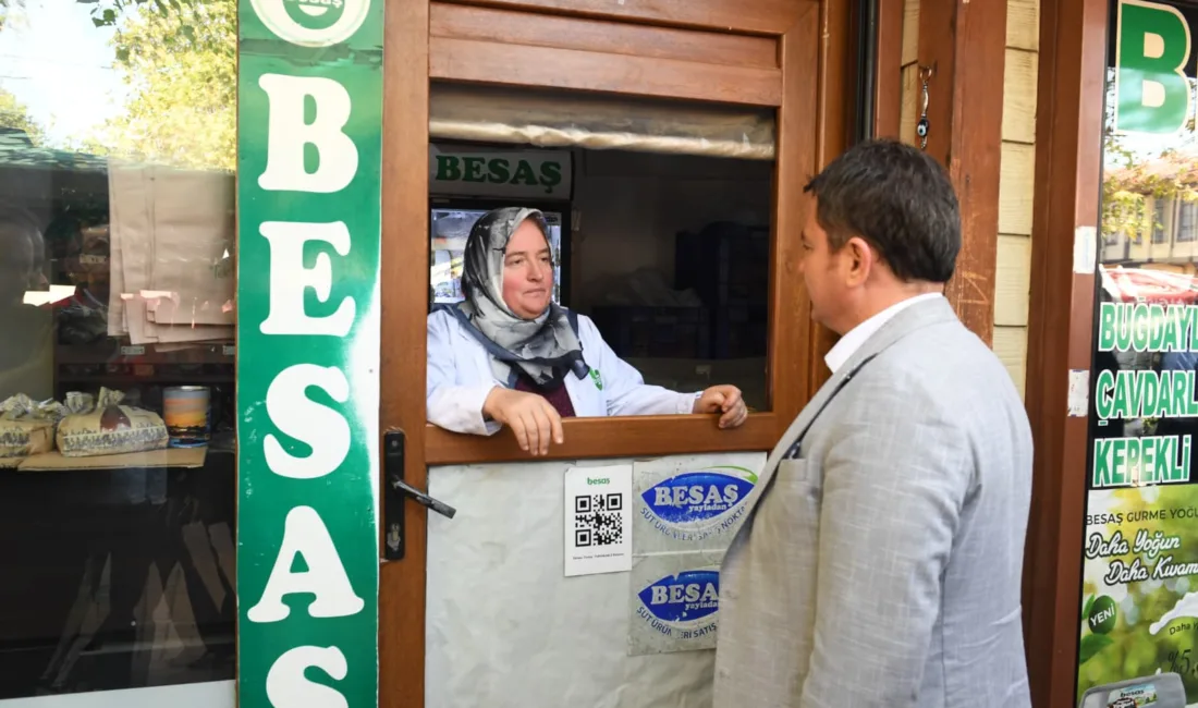 Osmangazi Belediye Başkanı Erkan Aydın, Cuma ziyaretleri kapsamında Tahtakale Mahallesi’ni