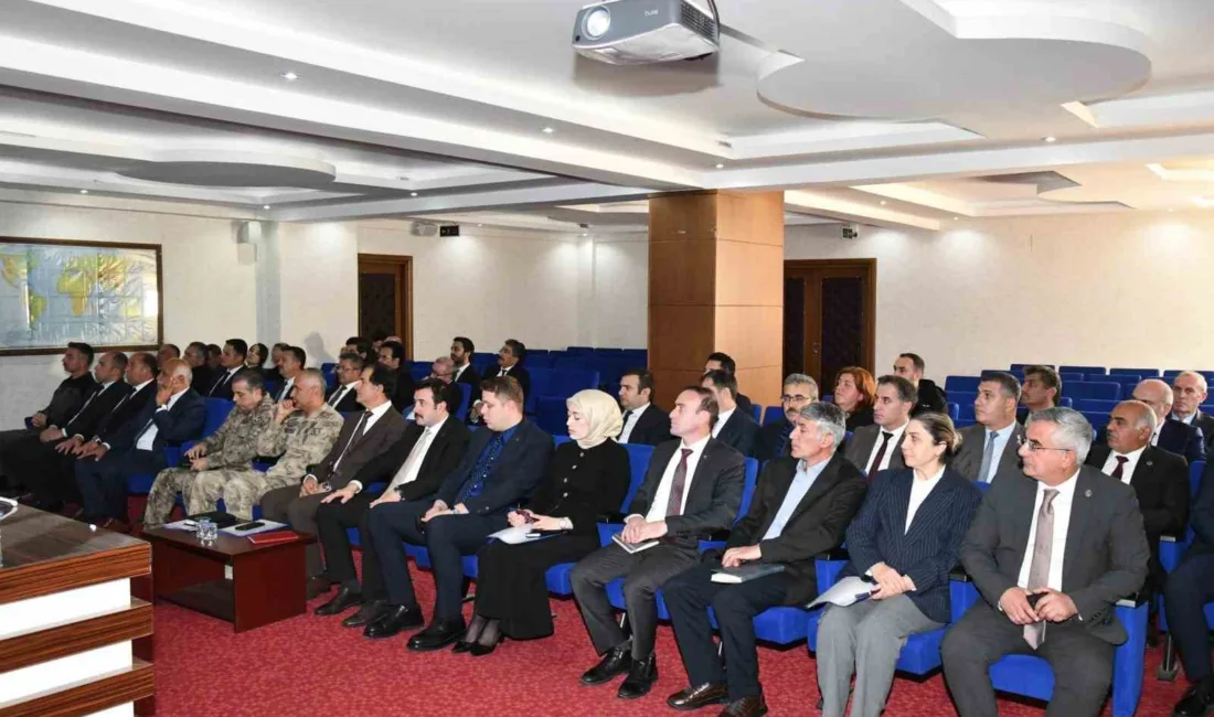 Ardahan Valisi Hayrettin Çiçek başkanlığında gerçekleştirilen İl Koordinasyon Kurulu toplantısında,