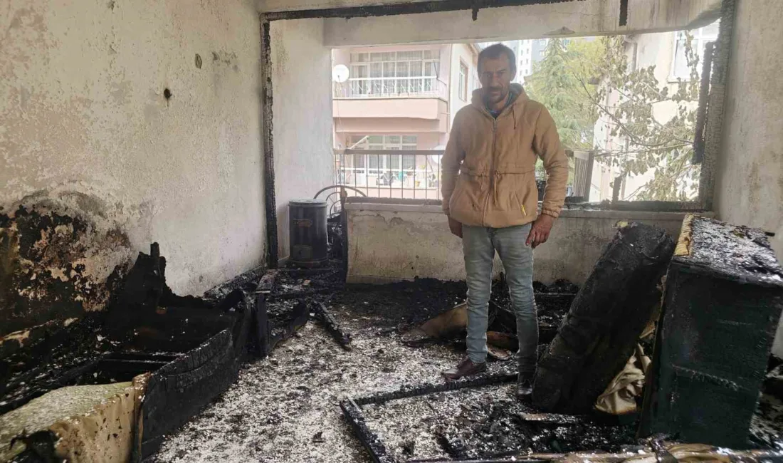 Talas Belediyesi’nden evi yanan aileye sıcak destek İHA’nın “Evi yanan baba yardım bekliyor” haberi sonrası Talas Belediyesi,