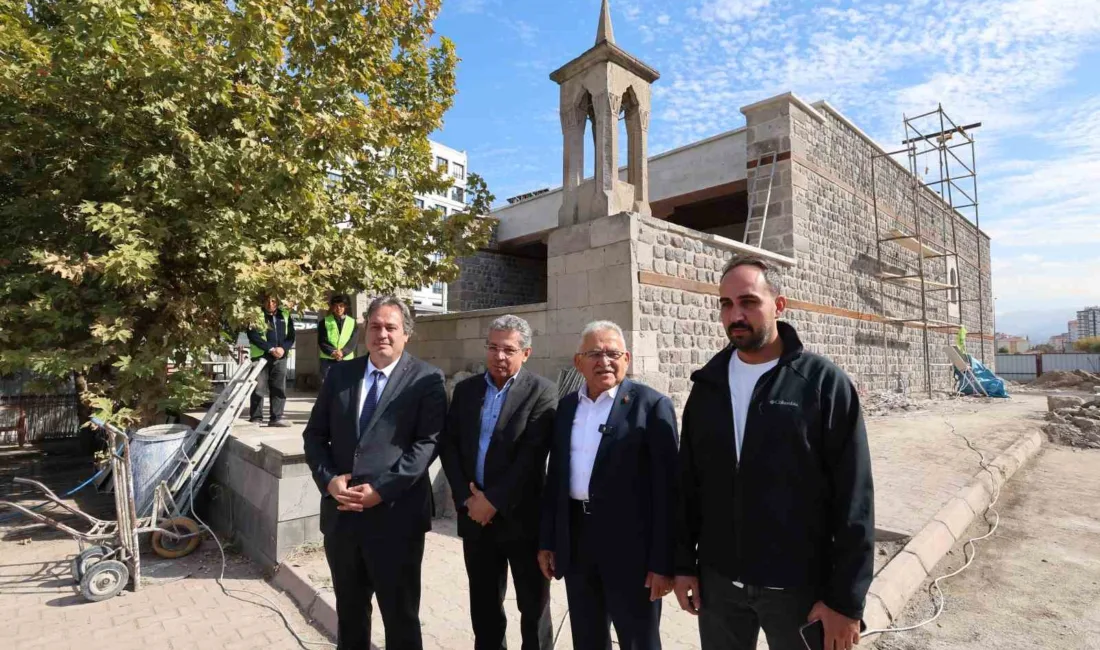 Kayseri Büyükşehir Belediye Başkanı Memduh Büyükkılıç, 16’ncı yüzyıldan kalma Tasmakıran