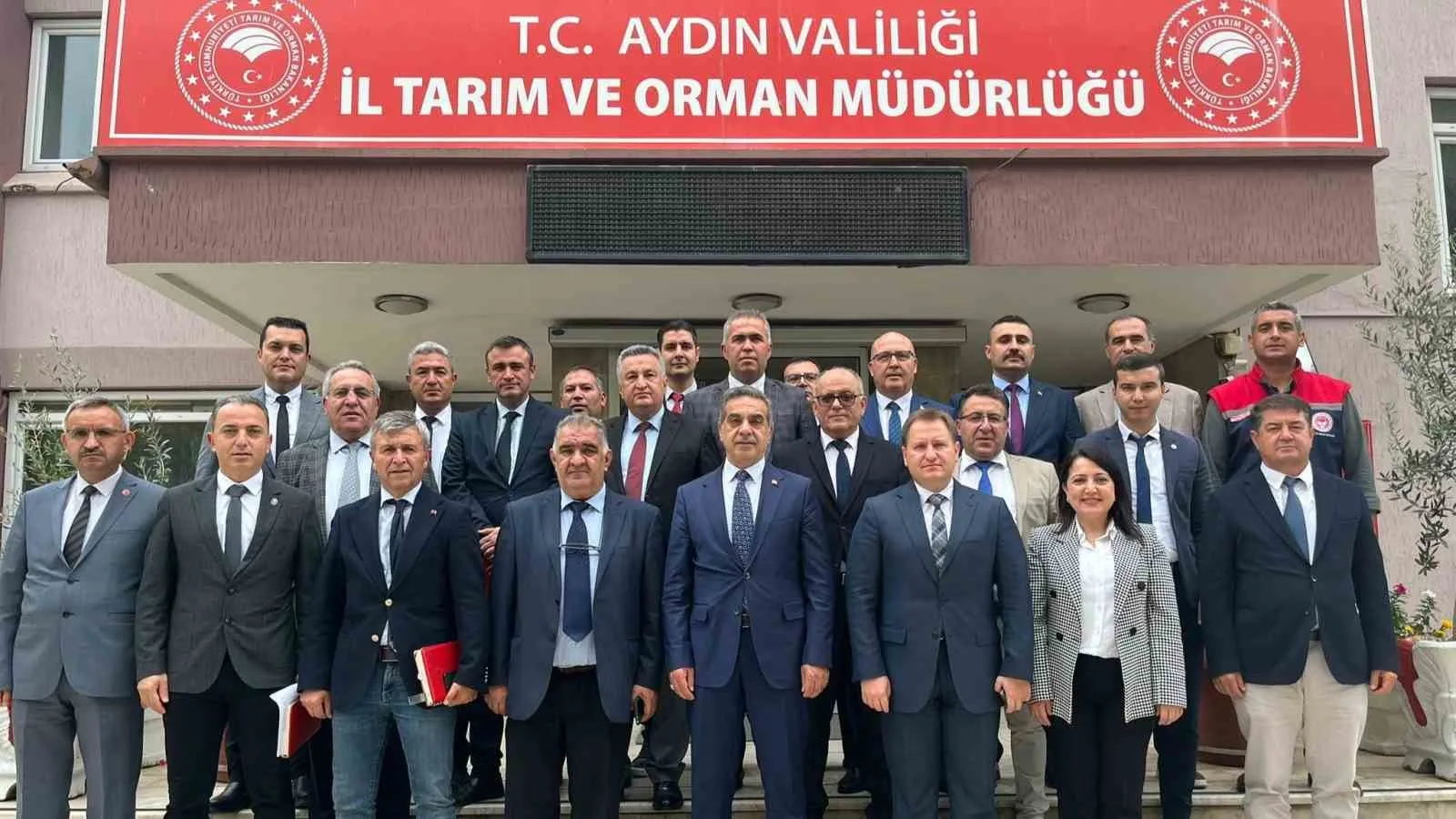 Aydın İl Tarım ve Orman Müdürü Ayhan Temiz başkanlığında yapılan