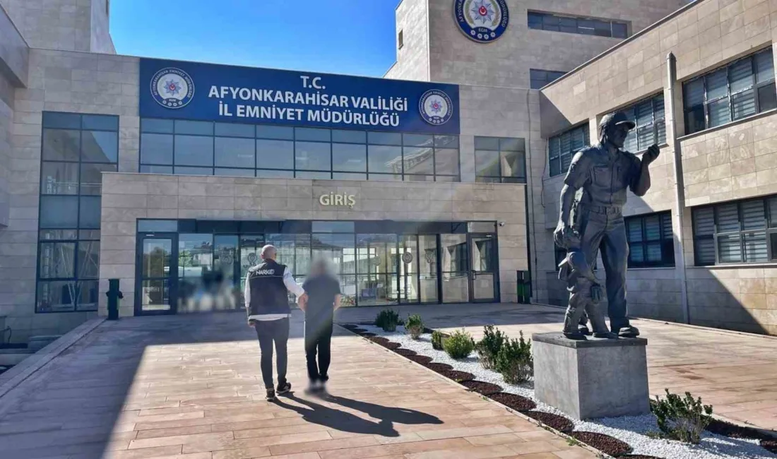Afyonkarahisar’da uyuşturucu madde ticareti suçundan 7 yıl 6 ay hapis