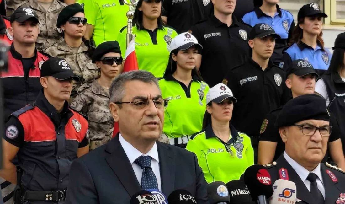 Mersin’de suç oranları ilk 10 ayda önemli ölçüde azaldı Vali Atilla Toros, kişilere ve mal varlığına karşı işlenen suçlarda