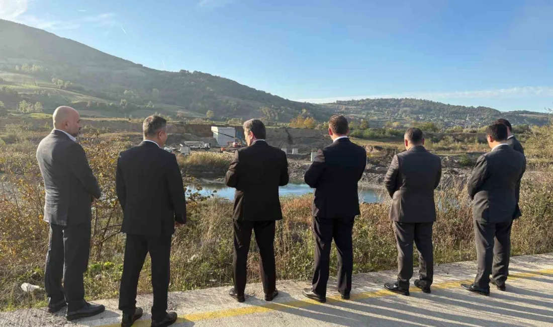 Samsun’un Bafra ilçesinde Kızılırmak üzerinde yapımı süren köprü tamamlandığında Sera