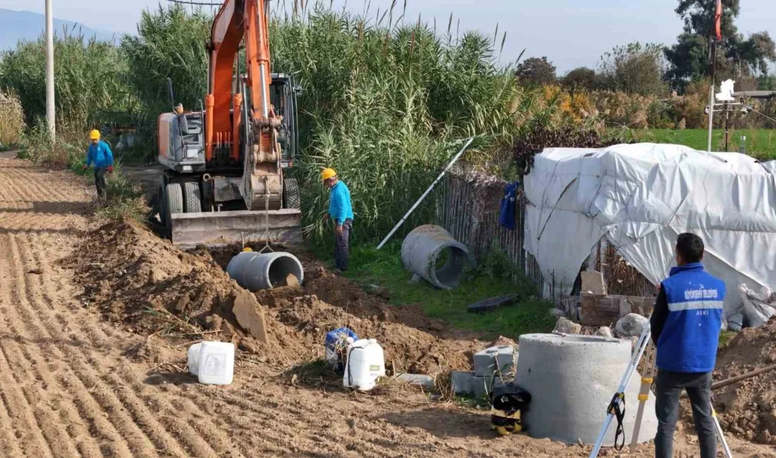 Aydın Büyükşehir Belediyesi ve ASKİ, Sultanhisar’ın Atça Mahallesi’nde 1,2 milyon
