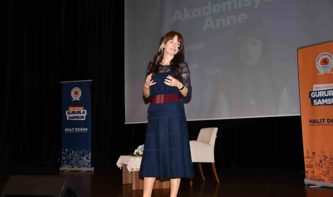 Vezirköprü’de düzenlenen “Bilinçli Ebeveynlik” söyleşisinde Saniye Bencik Kangal, çocuk gelişiminde