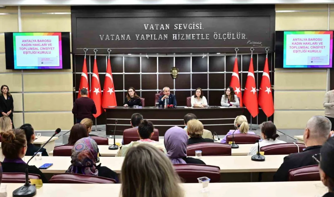 Kepez Belediyesi’nin 25 Kasım kapsamında düzenlediği “Güvende Hissetme Hakkı ve