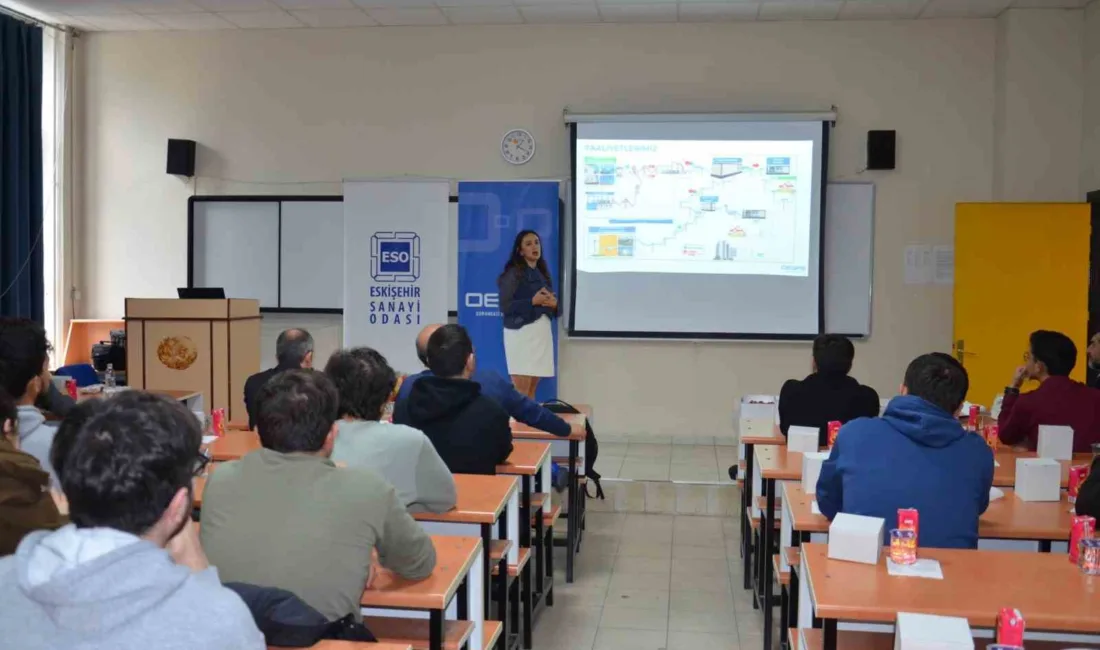 OEDAŞ ile Eskişehir Sanayi Odası, elektrik-elektronik bölümü öğrencilerinin sürdürülebilirlik odaklı