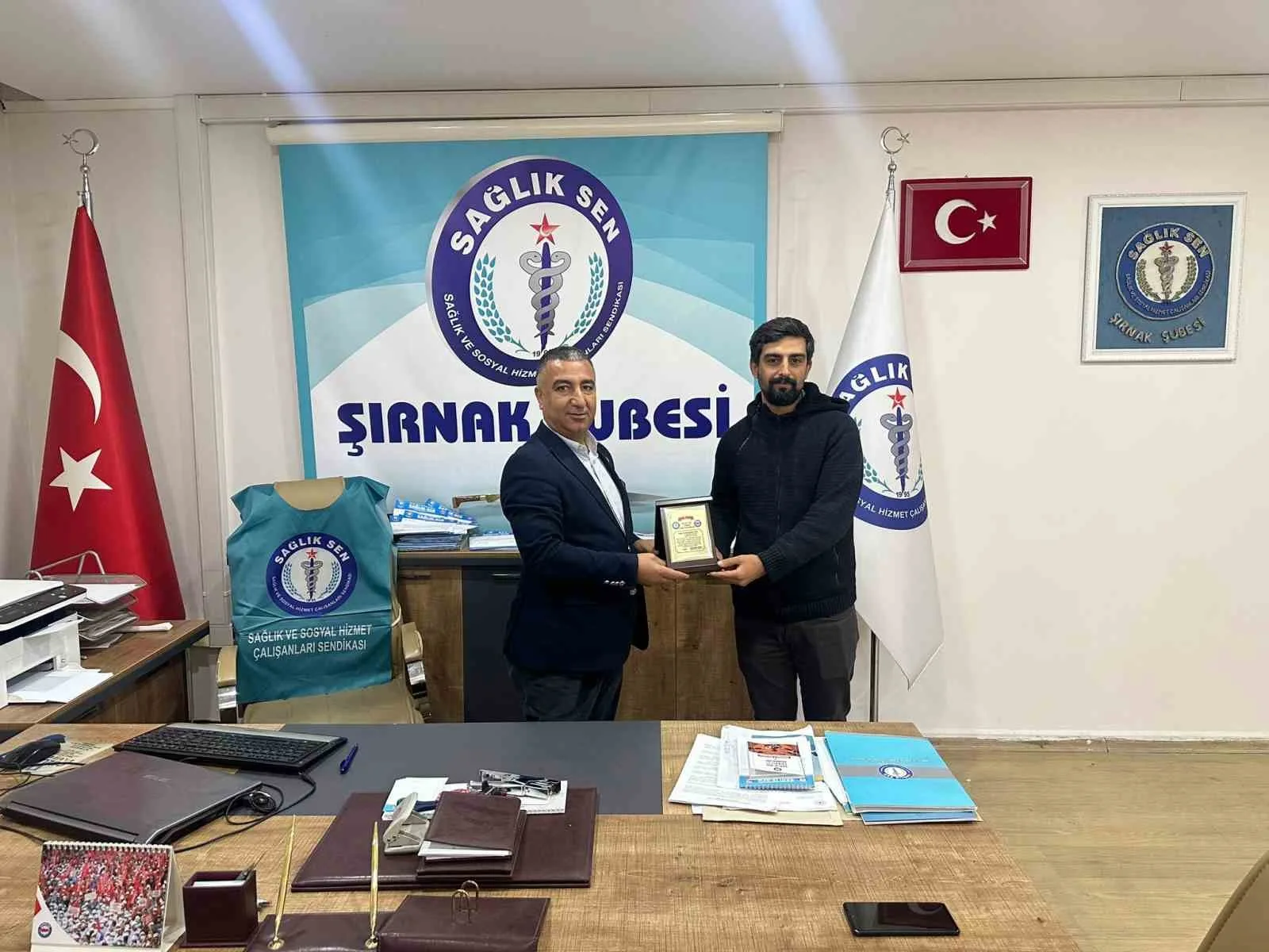 Şırnak’ta 7 yılı aşkın süredir görev yapan Sağlık-Sen işyeri temsilcisi