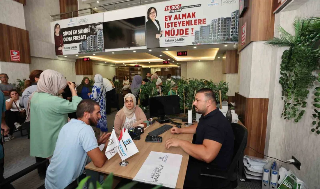 Gaziantep Büyükşehir Belediyesi iştiraki GBB Konut, Kuzeyşehir ve Güneyşehir’de hayata