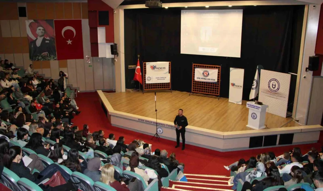 ADÜ ADEM ve Genç Liderler Topluluğu’nun düzenlediği etkinlikte Öğr. Gör.