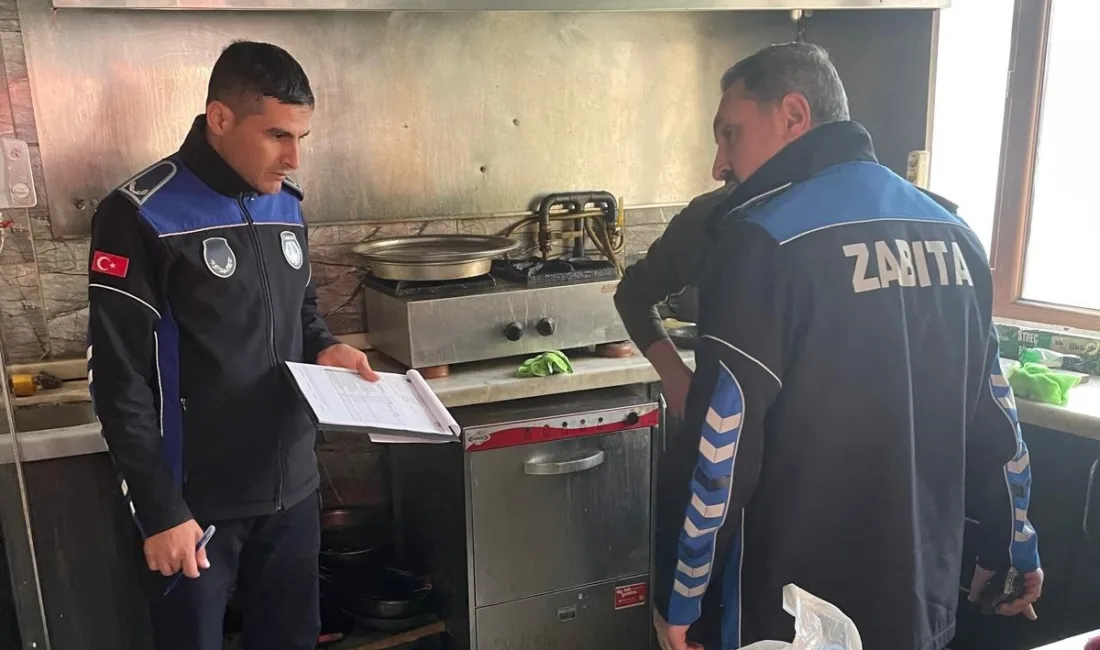 İnegöl Belediyesi Zabıta Müdürlüğü, yılbaşı öncesinde İlçe Tarım Müdürlüğü ile