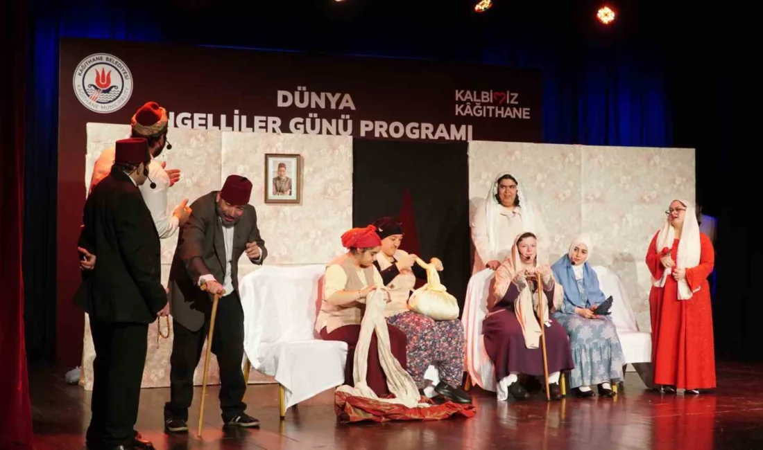 Engelliler Gündüz Hizmet Merkezi öğrencilerinin hazırladığı gösteriler folklörden tiyatroya uzanan