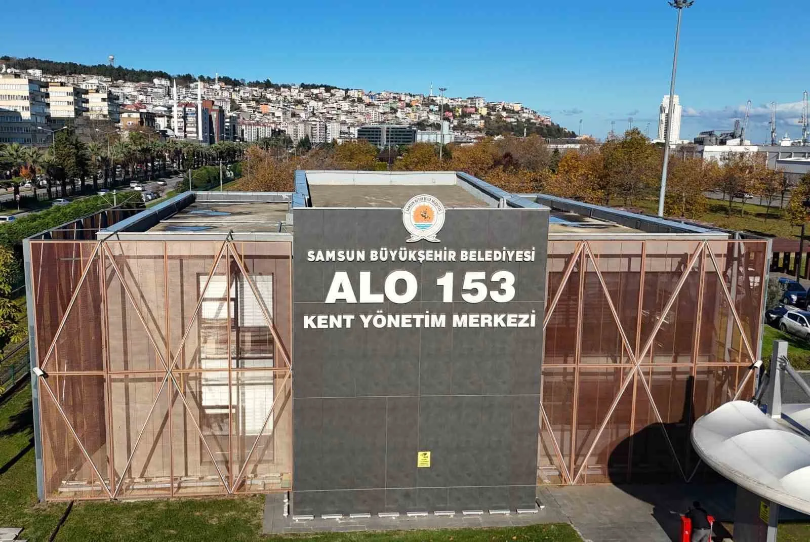 Samsun Büyükşehir Belediyesinin vatandaşla iletişim hattı ALO 153 Çözüm Merkezi,