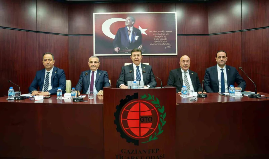 Gaziantep Ticaret Odası aralık ayı meclis toplantısında 2025 yılı değerlendirilirken,