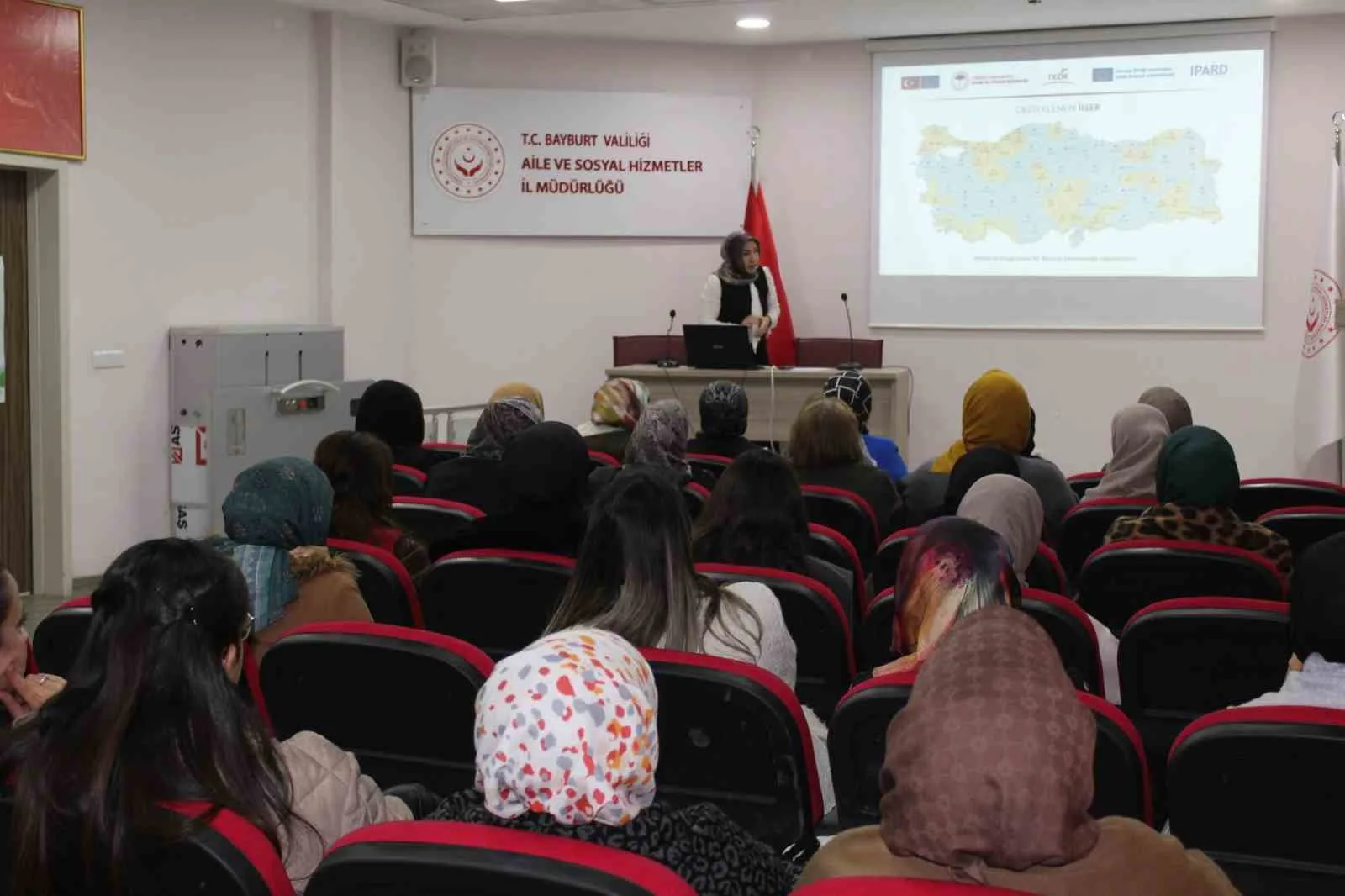 Bayburt Aile ve Sosyal Hizmetler İl Müdürlüğü personeline verilen IPARD