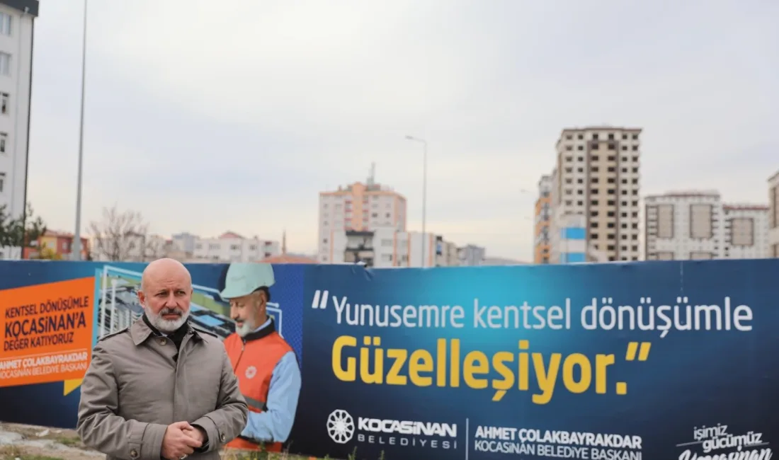 Kocasinan Belediye Başkanı Ahmet Çolakbayrakdar, Yunusemre’de tüm hak sahiplerine konutların