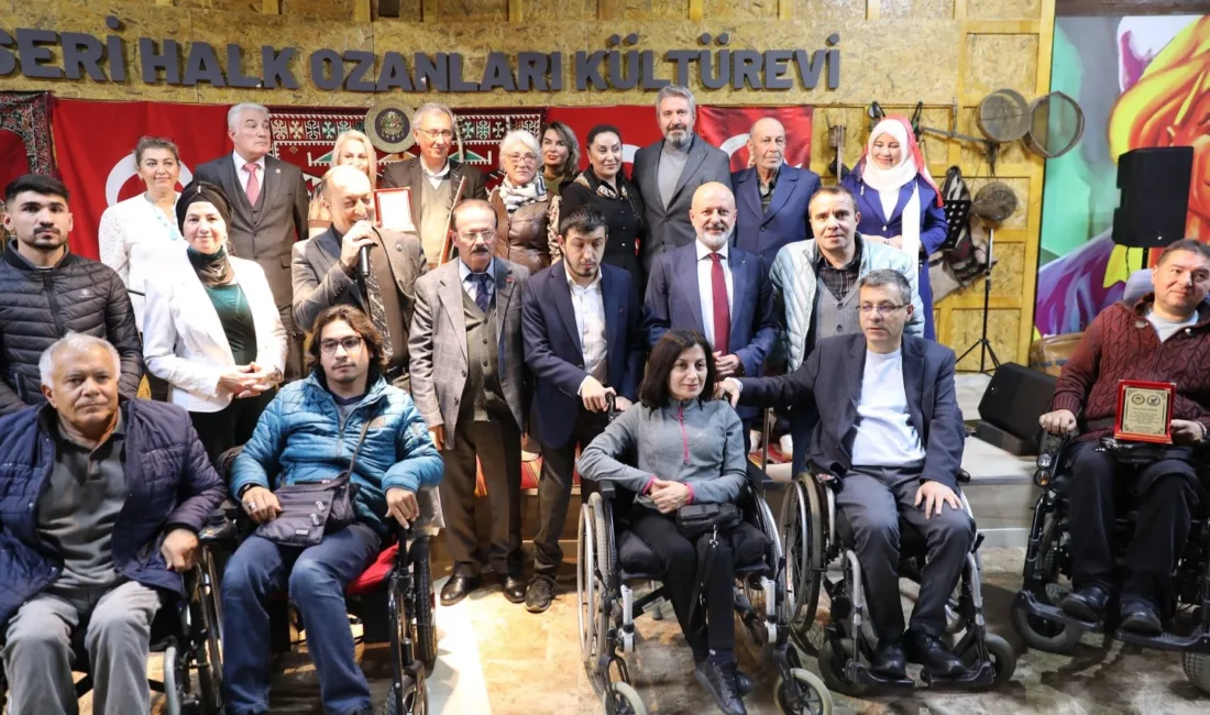 Kocasinan Belediye Başkanı Ahmet Çolakbayrakdar, 3 Aralık Dünya Engelliler Günü