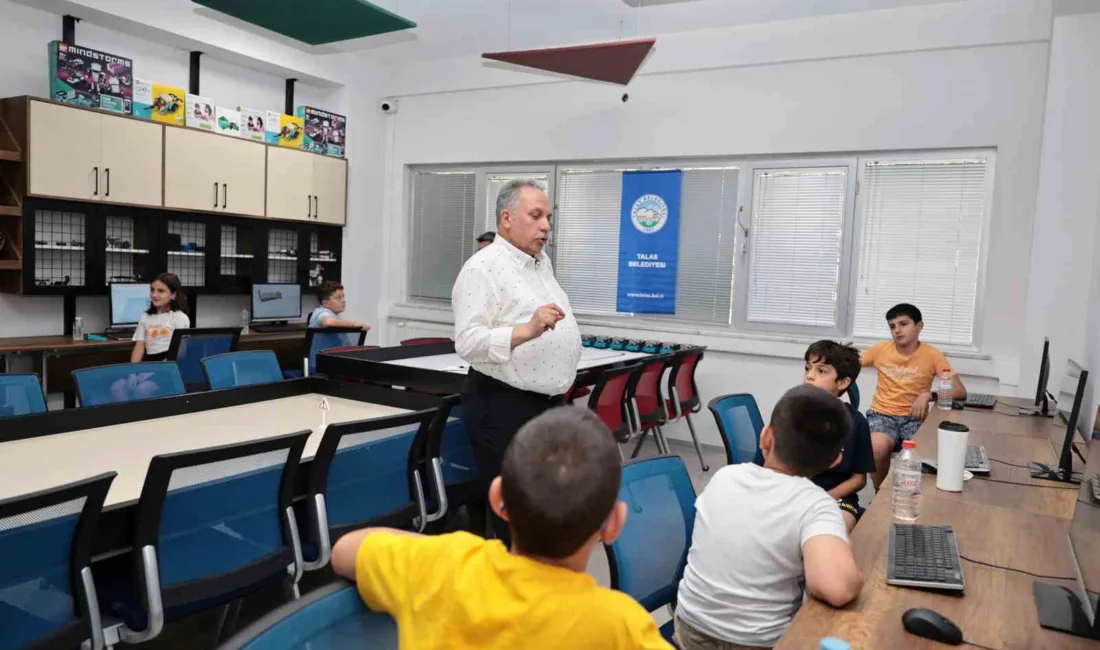 Talas’ta yarıyıl tatili teknolojiyle dolu geçecek Talas Belediyesi’nin yarıyıl tatiline özel eğitim programıyla ilkokul ve ortaokul