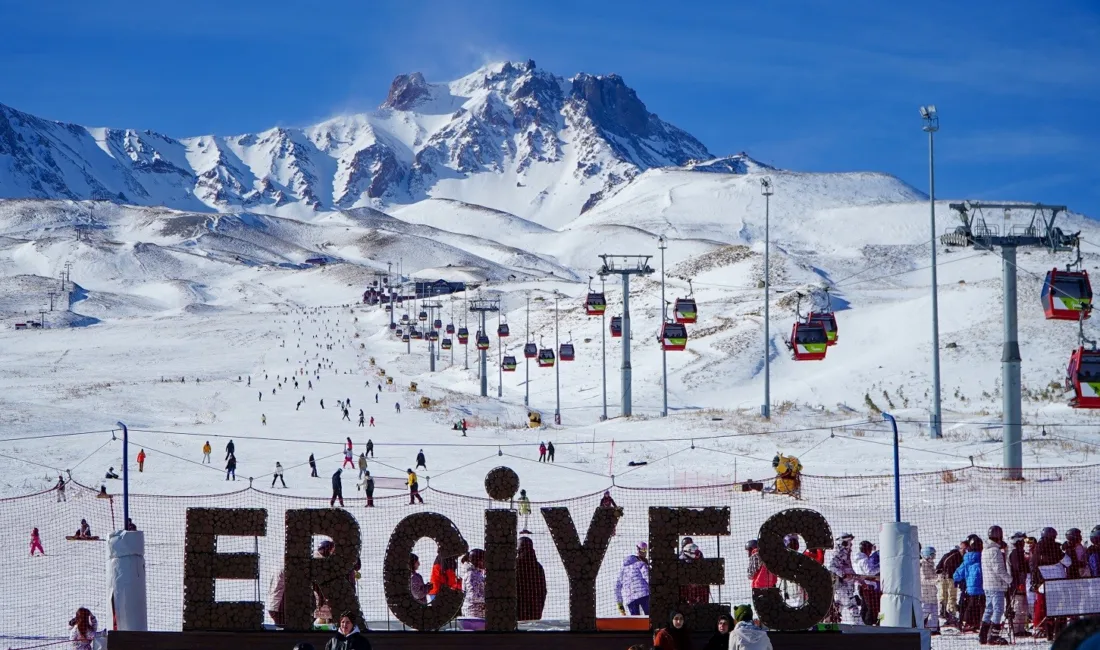 Erciyes pistlerinin güncel durumu cepte Kayseri Büyükşehir Belediyesi’nin Akıllı Şehir Kayseri Mobil Uygulaması, Erciyes Kayak