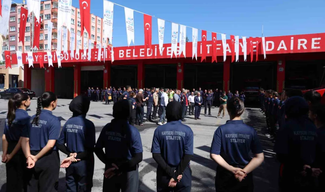Kayseri Büyükşehir Belediyesi İtfaiye Daire Başkanlığı ekipleri, 2025 yılında yangın,