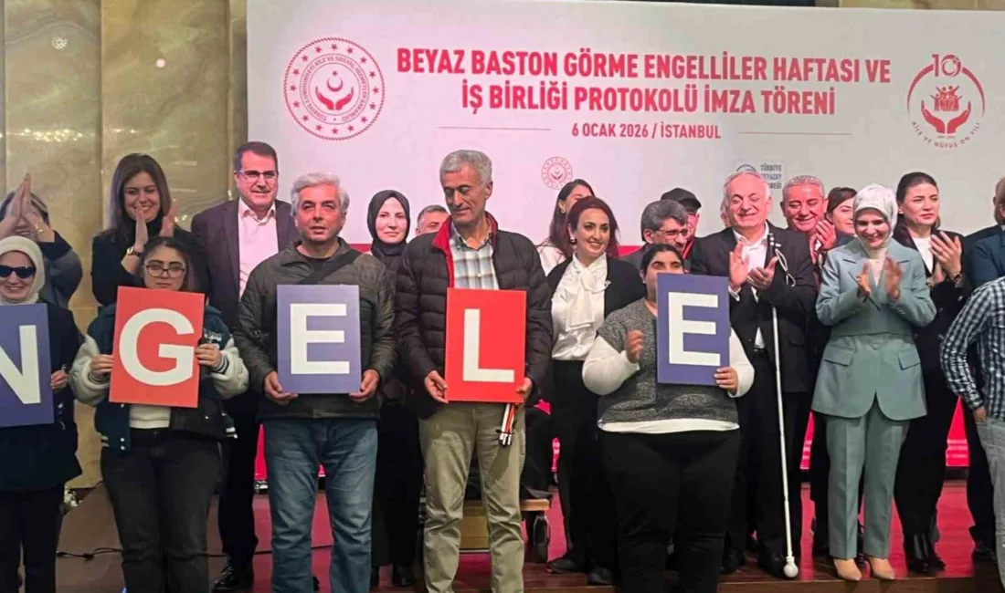 Beyaz Ay Kırşehir Şube Başkanı Adnan Göçmen, İstanbul’da düzenlenen Görme