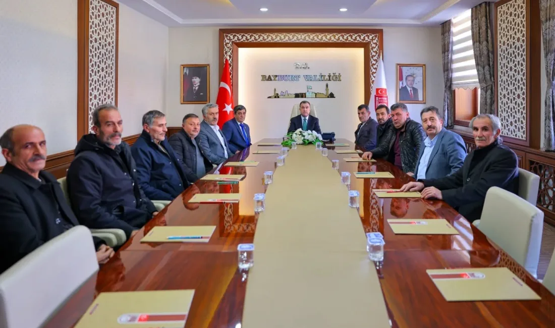 Bayburt’ta çiftçilerin artan su ihtiyacı ve tarımsal sulama altyapısının güçlendirilmesi,